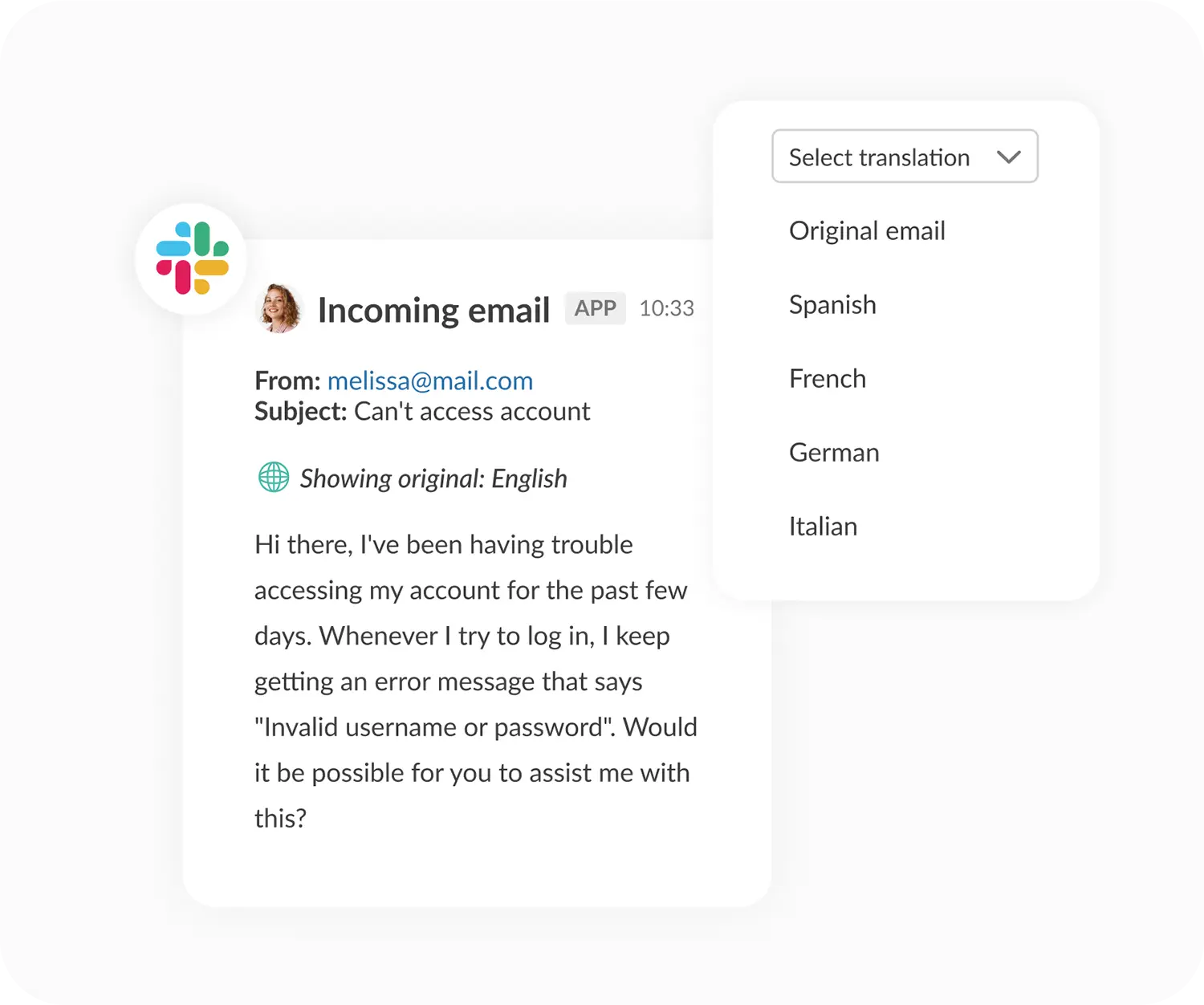 ai ticket summarization slack